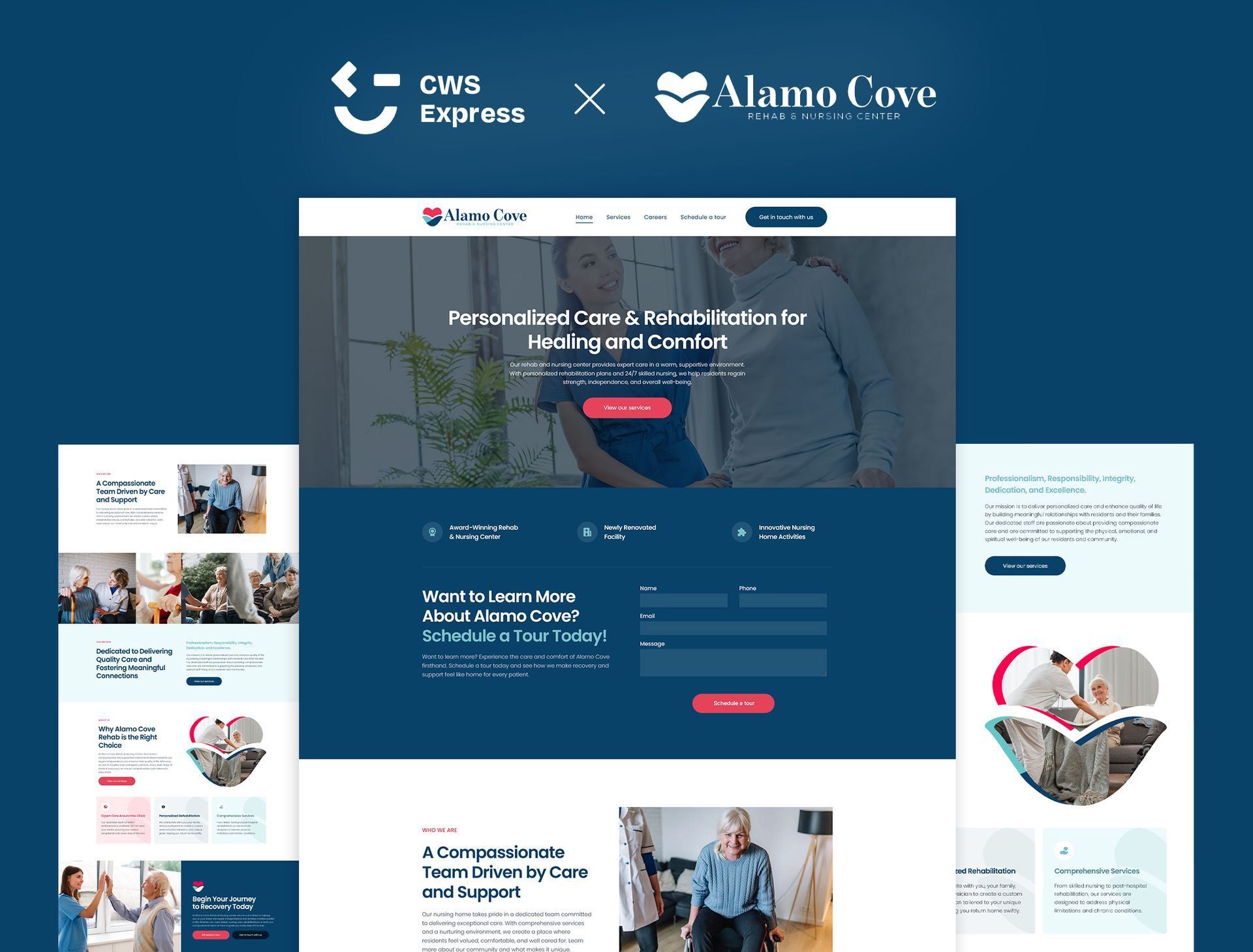 Alamo Cove website preview