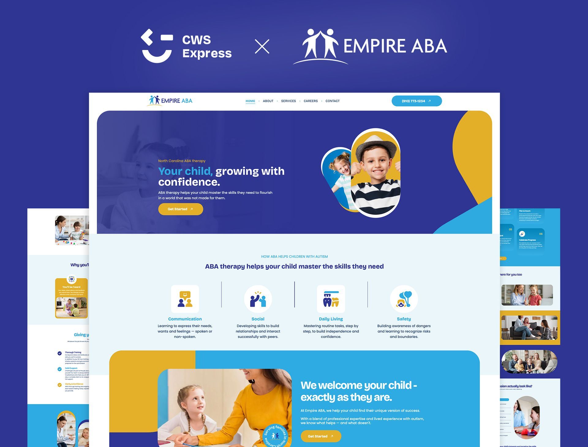 Empire ABA website preview