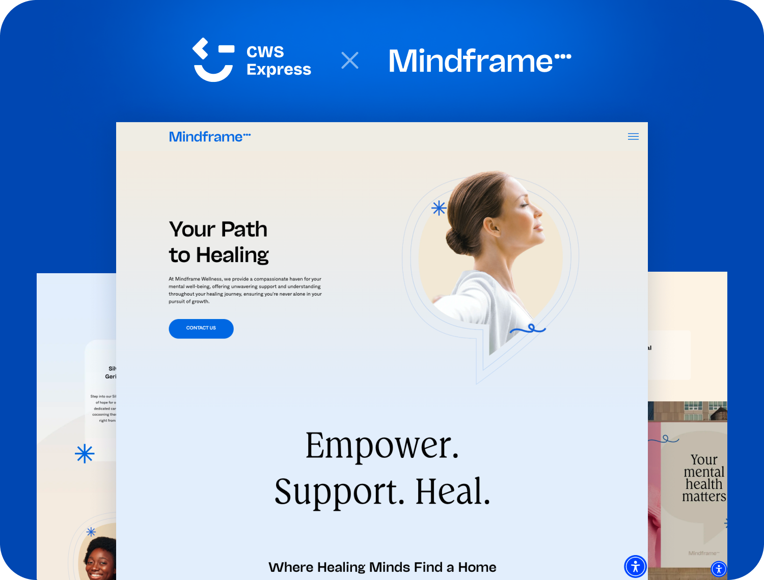 Mindframe website preview