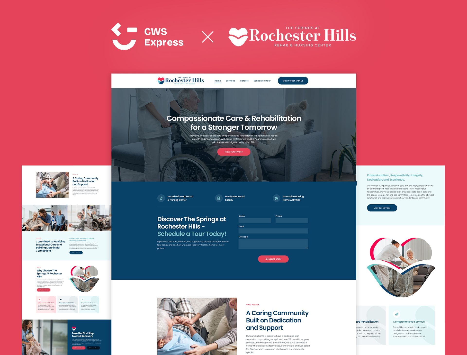 The Springs at Rochester Hills website preview